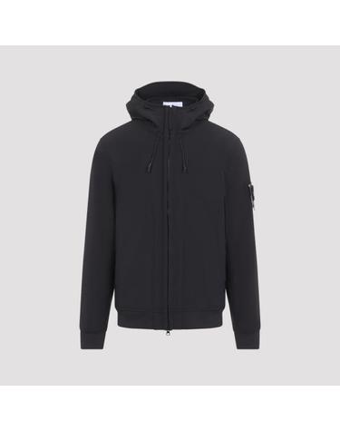 [해외직구] 26FW 스톤 아일랜드 소프트 쉘 R E.다이 테크놀로지 후드 자켓 윈드 앤 워터 레지스턴트 멤브레인 L2S15Q100004 S0B22 V0029 BLACK