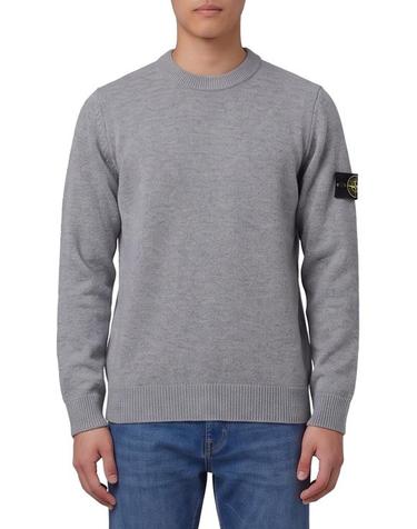 [해외직구] 26FW 스톤 아일랜드 램스울 립드 트림 레귤러 핏 크루넥 점퍼 L2S155100072 GREY