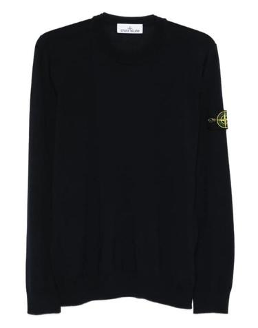 [해외직구] 26FW 스톤 아일랜드 라이트 RWS 퓨어 울 크루넥 스웨터 L2S155100071S00C4 V0020 NAVY
