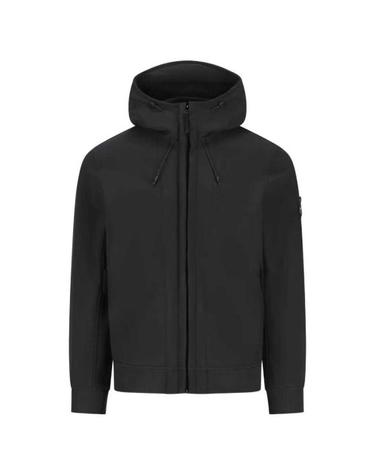 [해외직구] 26FW 스톤 아일랜드 소프트 쉘 R E.다이 테크놀로지 후드 자켓 윈드 앤 워터 레지스턴트 멤브레인 L2S15Q100004S0B22 V0029 BLACK