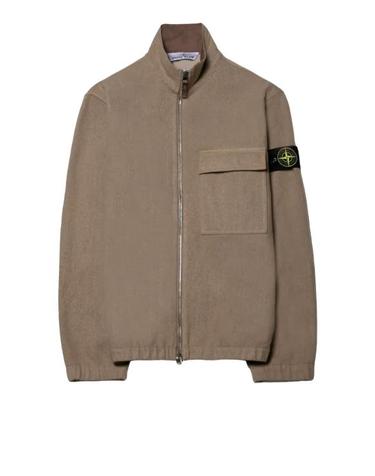 [해외직구] 26FW 스톤 아일랜드 플라넬 오버셔츠 울 나일론 자켓 L2S151200033 S0451V0094 BISCUIT