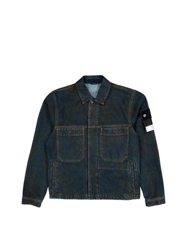 스톤아일랜드 [해외직구] 26FW 스톤 아일랜드 블루 린스 버튼 디테일 코치 재킷 L2S144100006S0J40VJ229 NAVY