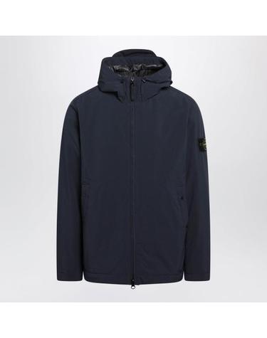 [해외직구] 26FW 스톤 아일랜드 소프트 쉘 R E.다이 테크놀로지 윈드 앤 워터 레지스턴트 멤브레인 후드 자켓 S154100108S0A27 V0020 BLUE