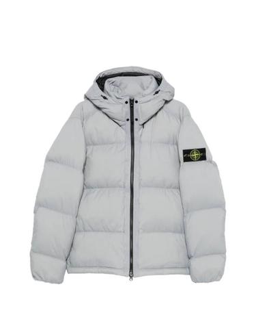 [해외직구] 26FW 스톤 아일랜드 매트 립스탑 코듀라 어드밴스드 패브릭스 디테처블 후드 티어 레지스턴트 다운 자켓 L2S154100013S0483 V0049 ASH GREY