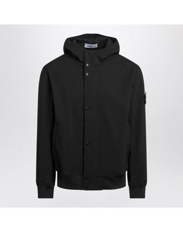 [해외직구] 26FW 스톤 아일랜드 라이트 소프트 쉘 R E.다이 테크놀로지 리사이클 폴리에스터 후드 자켓 S154100118S0A22 V0029 BLACK