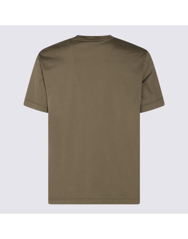 스톤아일랜드 [해외직구] 26FW 스톤 아일랜드 반팔 티셔츠 L2S152100027 S0013V005G MILITARY GREEN 착용컷