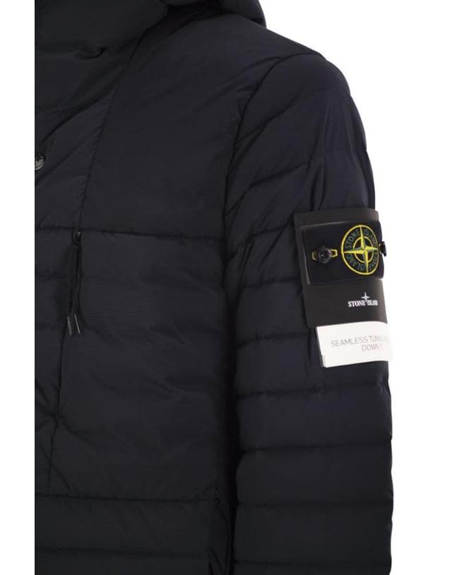 스톤아일랜드 [해외직구] 26FW 스톤 아일랜드 심리스 터널 나일론 다운 TC 후드 패딩 L2S154100107S0183 V0020 NAVYBLUE 착용컷