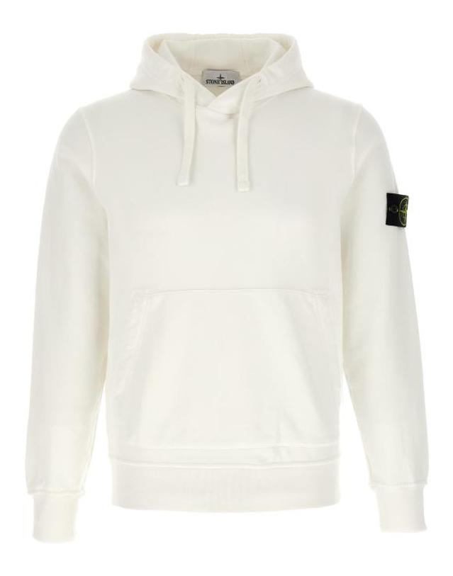 스톤아일랜드 [해외직구] 26SS 스톤 아일랜드 후드 티셔츠 ST328367BM WHITE 착용컷