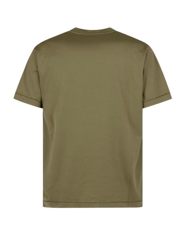 스톤아일랜드 [해외직구] 26FW 스톤 아일랜드 반팔 티셔츠 2100027 S0013V005G Military green 착용컷