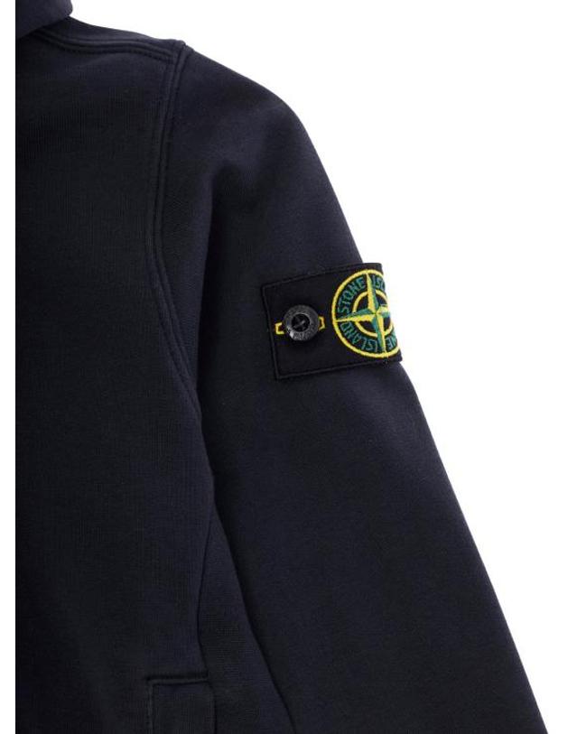 스톤아일랜드 [해외직구] 26SS 스톤 아일랜드 후드 티셔츠 L1S166100014S0040 NAVY 착용컷