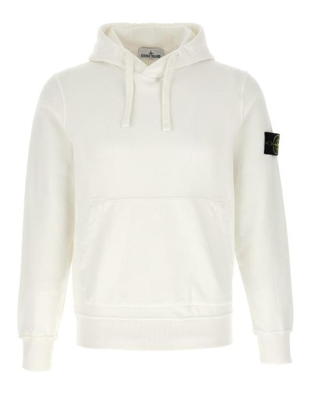 스톤아일랜드 [해외직구] 스톤 아일랜드 후드 티셔츠 LDL1S156100062S0051V0001 WHITE 착용컷