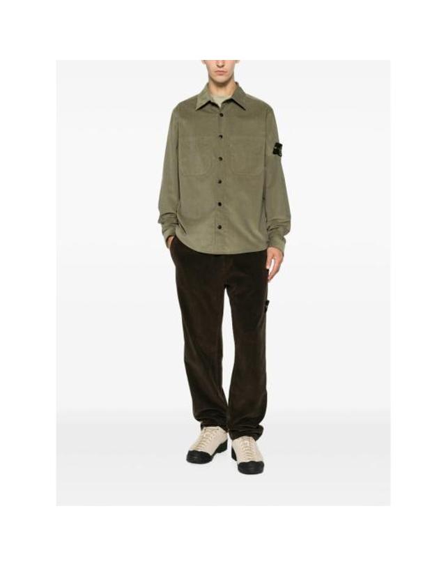 스톤아일랜드 [해외직구] 26FW 스톤 아일랜드 셔츠 151200042 S0144 V005G GREEN 착용컷