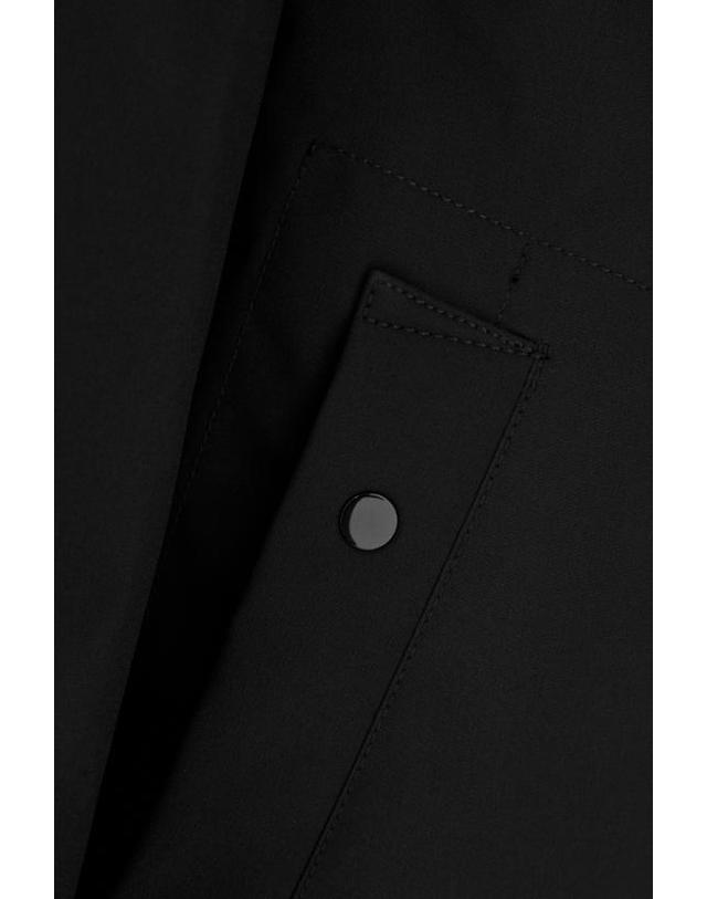 스톤아일랜드 [해외직구] 26FW 스톤 아일랜드 소프트 쉘 R E.다이 테크놀로지 윈드 앤 워터 레지스턴트 멤브레인 후드 자켓 S154100108S0A27 V0029 BLACK 착용컷
