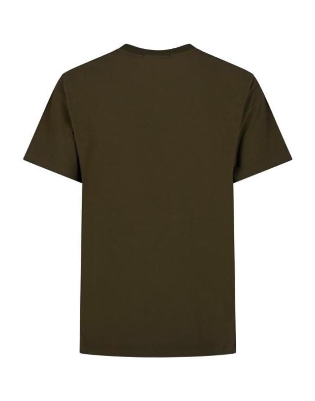 스톤아일랜드 [해외직구] 26FW 스톤 아일랜드 반팔 티셔츠 2100035 S0F11V0054 Military green 착용컷