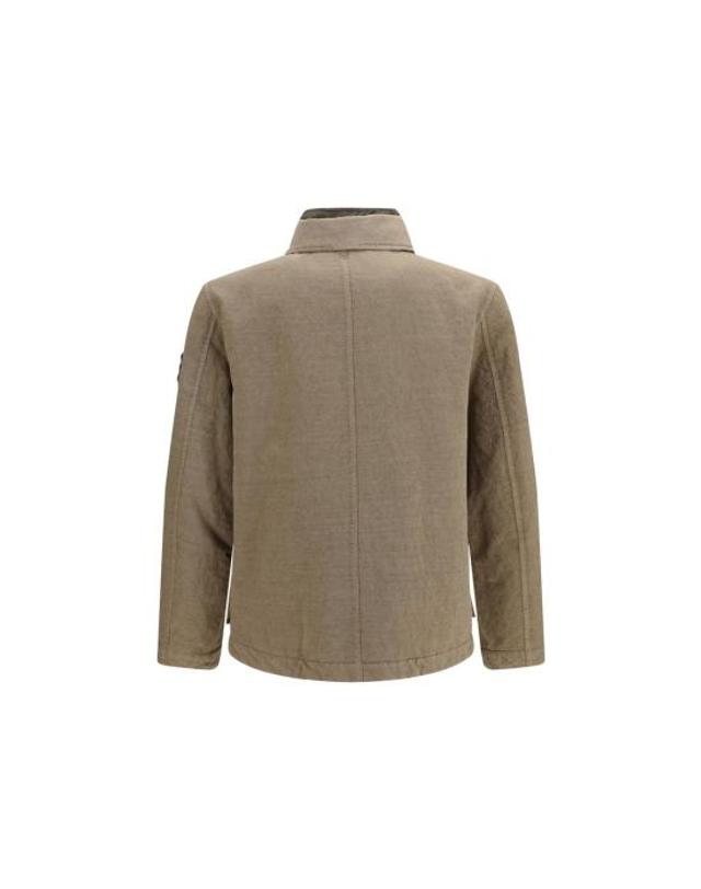 스톤아일랜드 [해외직구] 26FW 스톤 아일랜드 다이아고날 코튼 울 필드 자켓 STL2S154100043S0455V0094BB BROWN 착용컷
