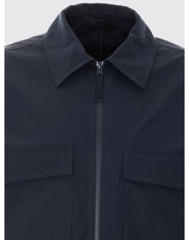 스톤아일랜드 [해외직구] 26FW 스톤 아일랜드 긴팔 셔츠 1200018S0F01 V0020 Navy 착용컷