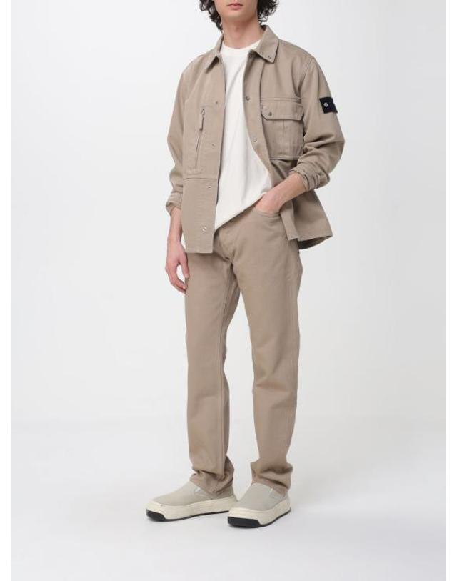스톤아일랜드 [해외직구] 26SS 스톤 아일랜드 데님 팬츠 J100005S0J24 V009A Sand 착용컷