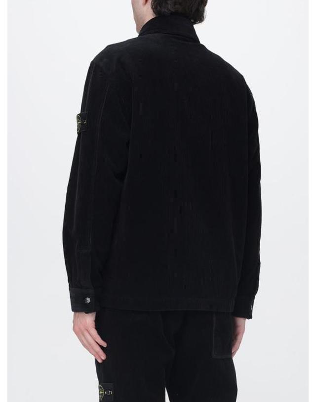 스톤아일랜드 [해외직구] 26FW 스톤 아일랜드 긴팔 셔츠 1200016S0212 V0029 Black 착용컷