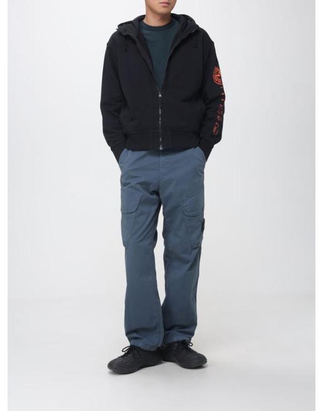 스톤아일랜드 [해외직구] 26FW 스톤 아일랜드 긴팔 티셔츠 6100009S0467 V0029 Black 착용컷