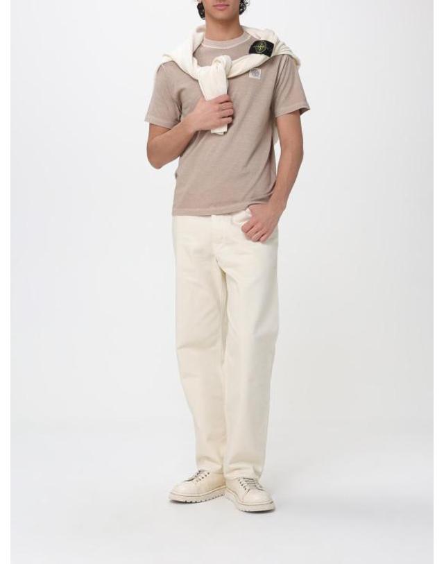 스톤아일랜드 [해외직구] 26FW 스톤 아일랜드 라그란 크루넥 스웨터 5100020S01B9 V0093 White 착용컷