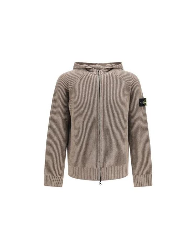 STONE ISLAND [해외] 26FW 스톤 아일랜드 펠트 RWS 울 가디건 STL2S155100067S0N21V0094BB BEIGE EBVIXX75299