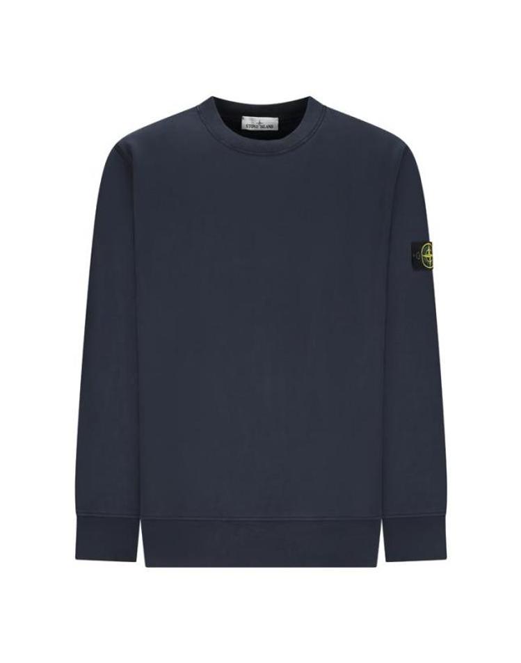 STONE ISLAND [해외] 26FW 스톤 아일랜드 오가닉 코튼 플리스 레귤러 핏 크루넥 스웨트셔츠 6100060S0051 EBVIXX<b>75953</b>