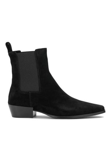 스트라테지아 [해외직구] 26FW 스트레티지아 부츠 A5900XVELOURNERO BLACK
