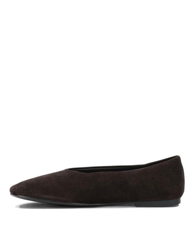 스트라테지아 [해외직구] 26FW 스트레티지아 플랫 슈즈 A6193XVELOUREBANO BROWN 착용컷