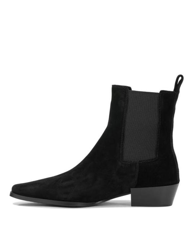 스트라테지아 [해외직구] 26FW 스트레티지아 부츠 A5900XVELOURNERO BLACK 착용컷