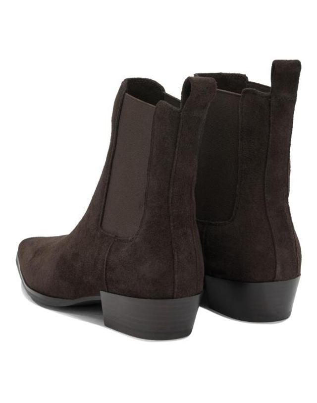 스트라테지아 [해외직구] 26FW 스트레티지아 부츠 A5900XVELOUREBANO BROWN 착용컷