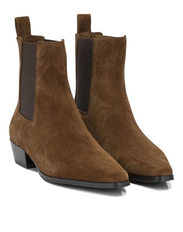 스트라테지아 [해외직구] 26FW 스트레티지아 부츠 A5900XVELOURSIGARO BROWN 착용컷