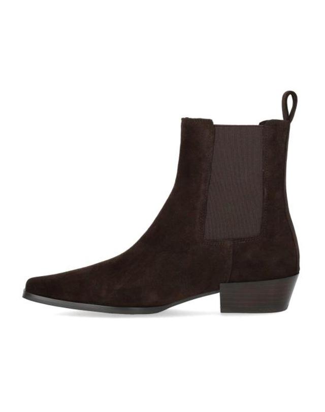 스트라테지아 [해외직구] 26FW 스트레티지아 부츠 A5900 EBANO 36 Brown 착용컷