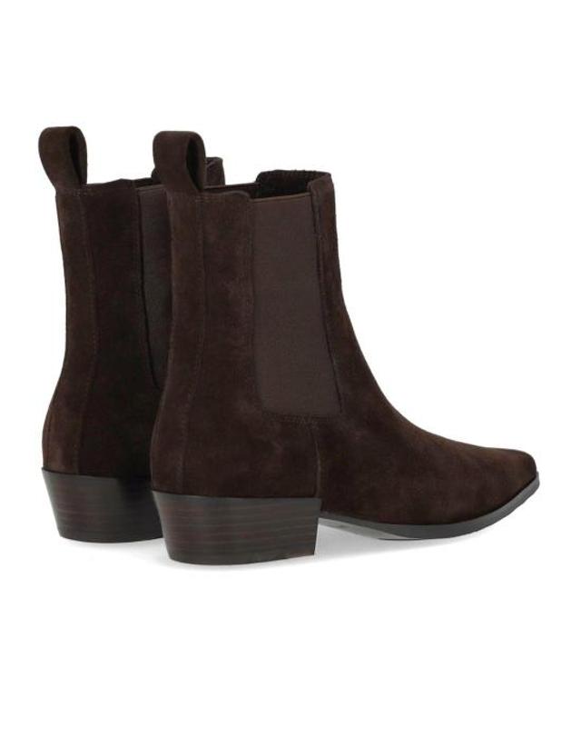 스트라테지아 [해외직구] 26FW 스트레티지아 부츠 A5900 EBANO 36 Brown 착용컷