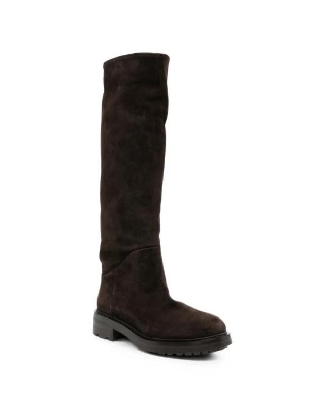 스트라테지아 [해외직구] 26FW 스트레티지아 부츠 A6185 DARK BROWN 착용컷