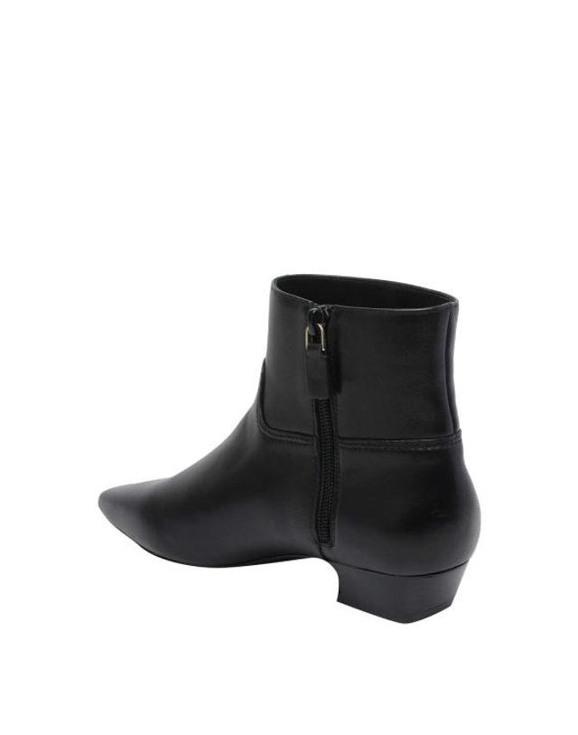 스튜어트와이츠먼 [해외직구] 26SS 스튜어트 와이츠먼 부츠 SN064STASSIZIPBOOTIEDEKBLK BLACK 착용컷