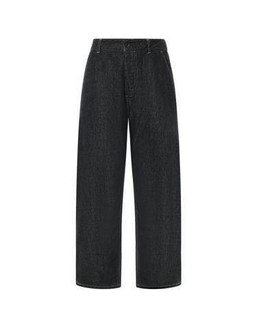 [해외직구] 26FW 스튜디오 니콜슨 데님 팬츠 1646 BLACK WHITE WEFT