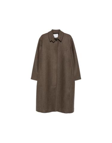 [해외직구] 26FW 스튜디오 니콜슨 코트 SNW 725 RIA LODEN BROWN