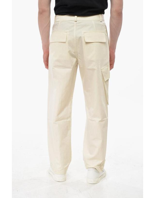 스튜디오 니콜슨 [해외직구] 스튜디오 니콜슨 카고 팬츠 CRAIL SNM 1054 SALVE Beige 착용컷