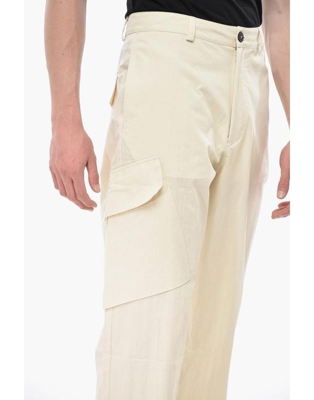 스튜디오 니콜슨 [해외직구] 스튜디오 니콜슨 카고 팬츠 CRAIL SNM 1054 SALVE Beige 착용컷