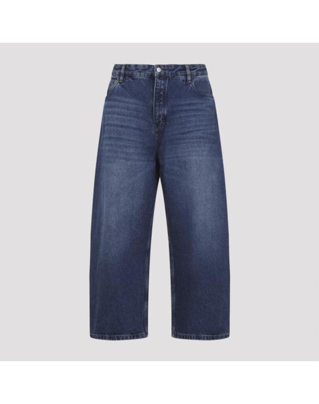 스튜디오 니콜슨 [해외직구] 26FW 스튜디오 니콜슨 데님 팬츠 PAOLOSNM1023 WORN WASH INDIGO 착용컷