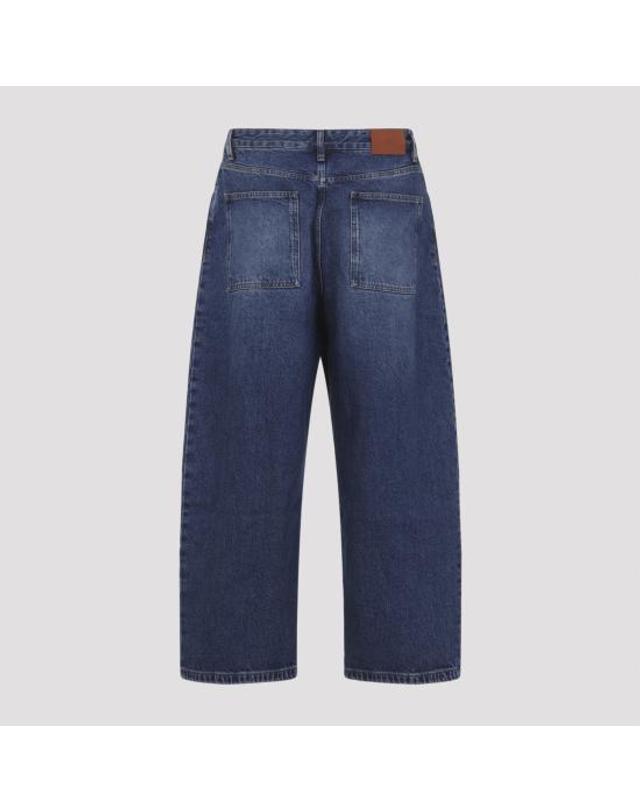 스튜디오 니콜슨 [해외직구] 26FW 스튜디오 니콜슨 데님 팬츠 PAOLOSNM1023 WORN WASH INDIGO 착용컷