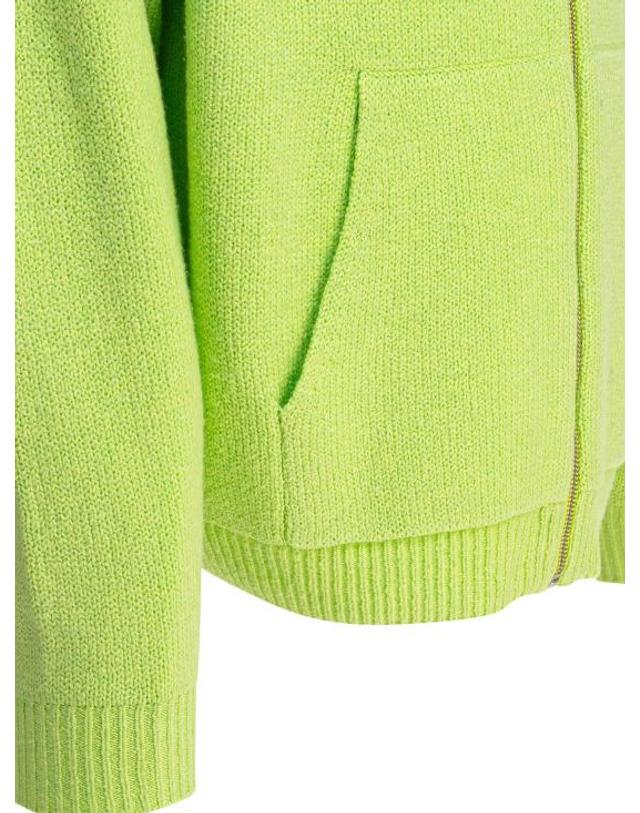 스투시 [해외직구] 25FW 스투시 후드 티셔츠 1172610319 FADED LIME Green 착용컷