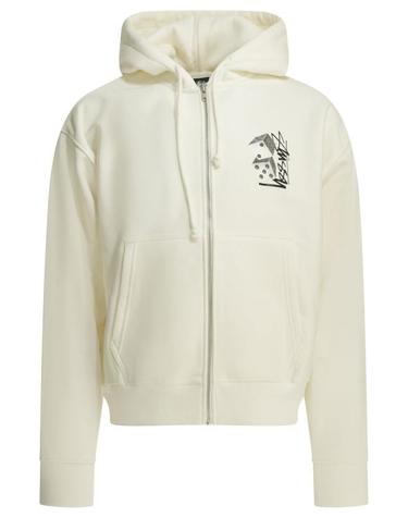 [해외직구] 26FW 스투시 후드 티셔츠 19751871230 WHITE
