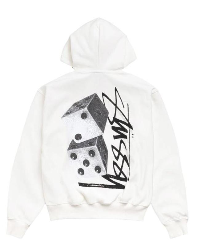 스투시 [해외직구] 26SS 스투시 후드 티셔츠 1975187 1230 Off white 착용컷