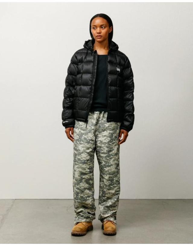 스투시 [해외직구] 26FW 스투시 숏패딩 115856 0001 BLACK 착용컷