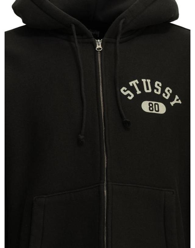 스투시 [해외직구] 26FW 스투시 스웨터 1185890034WASHEDBLACK 착용컷