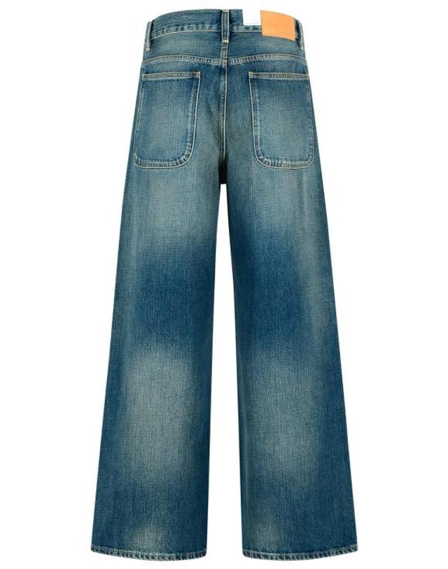 선플라워 [해외직구] 26SS 선플라워 루즈핏 스트레이트 워시드 데님 진 5144 2DEEP VINTAGE Blue 착용컷
