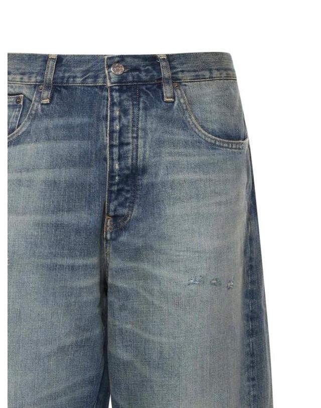 선플라워 [해외직구] 26SS 선플라워 워시드 딥 블랙 가먼트 진 5158 1 752 BLUE 착용컷