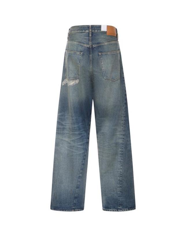 선플라워 [해외직구] 26SS 선플라워 워시드 딥 블랙 가먼트 진 5158 1 752 BLUE 착용컷