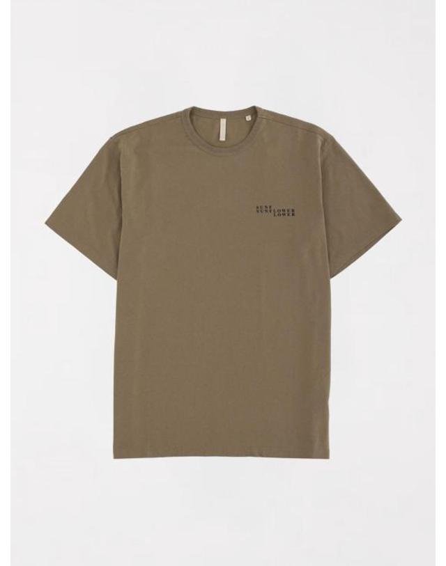 선플라워 [해외직구] 26SS 선플라워 반팔 티셔츠 2054 TAUPE Grey 착용컷